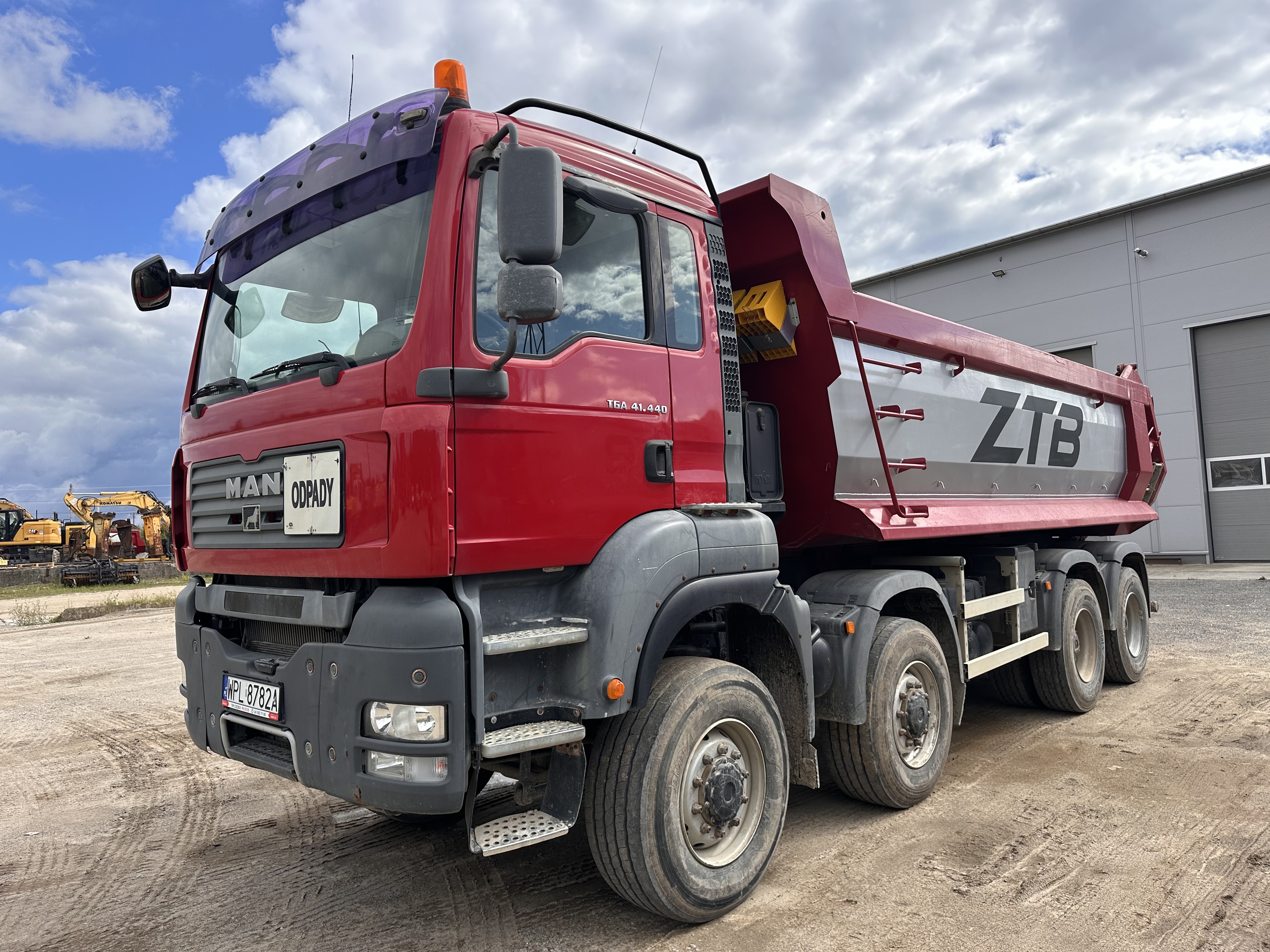 Wywrotka MAN TGA 8x8 ZTB